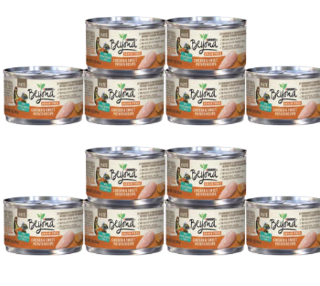 Grain Free Chicken & Sweet Potato Pate Cat Food (12 Pack)