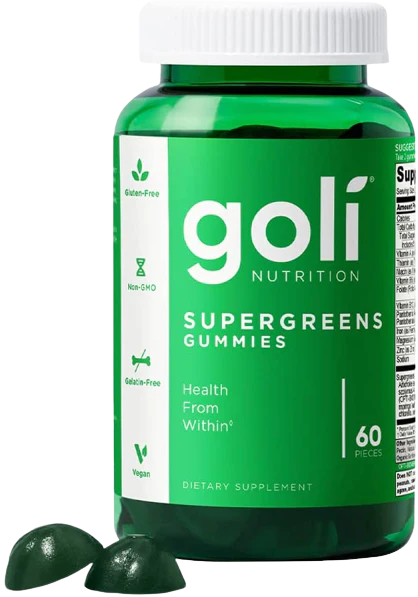 Mixed Berry Super Green Gummies 60 Ct