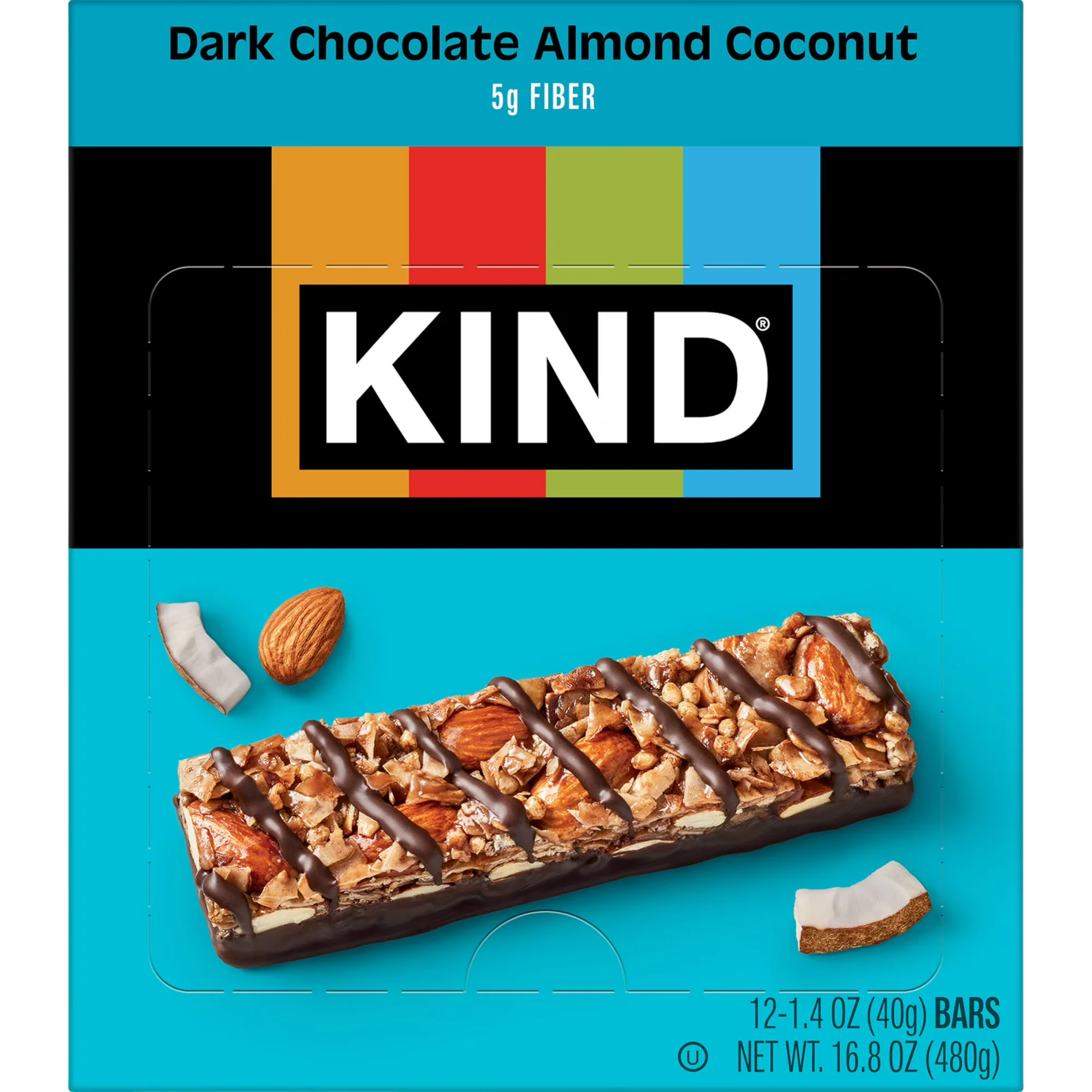 Dark Chocolate Almond & Coconut Kind Bar (12 CT)