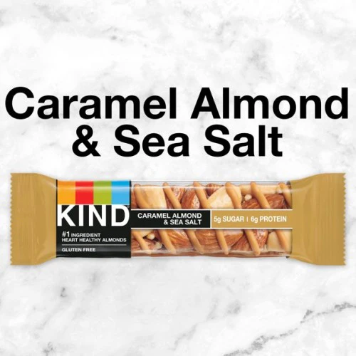 Caramel Almond & Sea Salt Bars (6 CT) - Image 2
