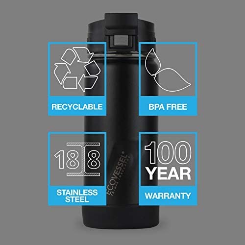 Perk Teal Insulated Coffee & Tea Travel Mug - Image 2