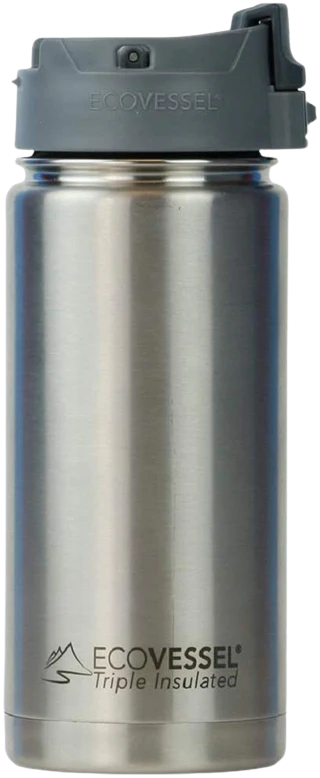 Perk Silver Insulated Coffee & Tea Travel Mug