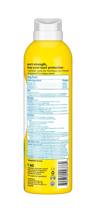Cool Sport Sunscreen Spray Spf 50 - Image 2