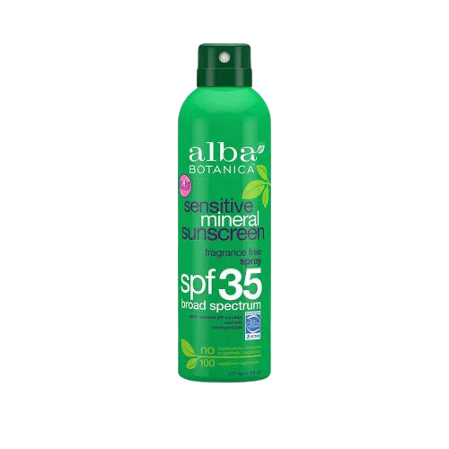 Fragrance Free Mineral Sunscreen Spray Spf 35
