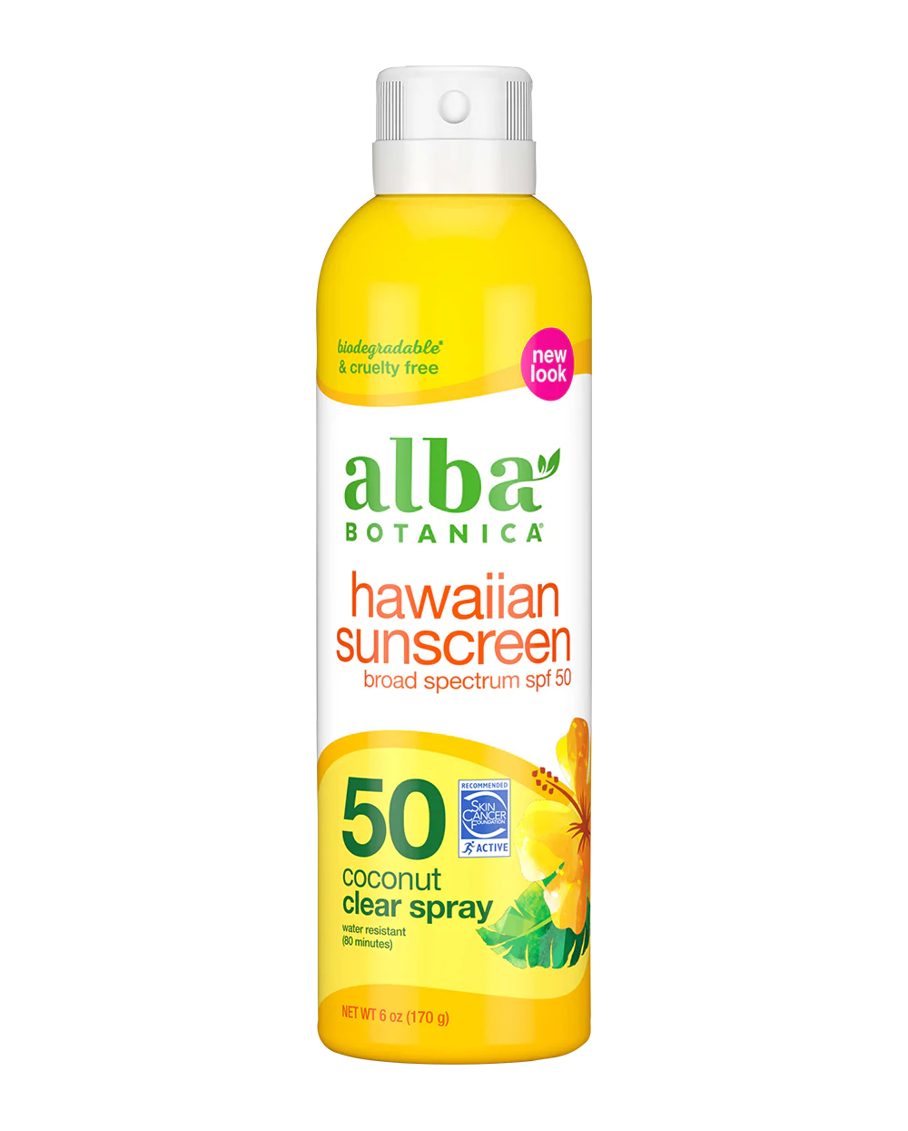 Hawaiian Coconut Clear Spray Sunscreen Spf 50