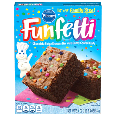 Funfetti Fudge Brownie Mix