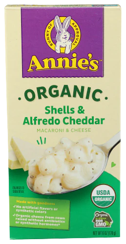 Organic Alfredo Cheddar Macaroni And Cheese Shells