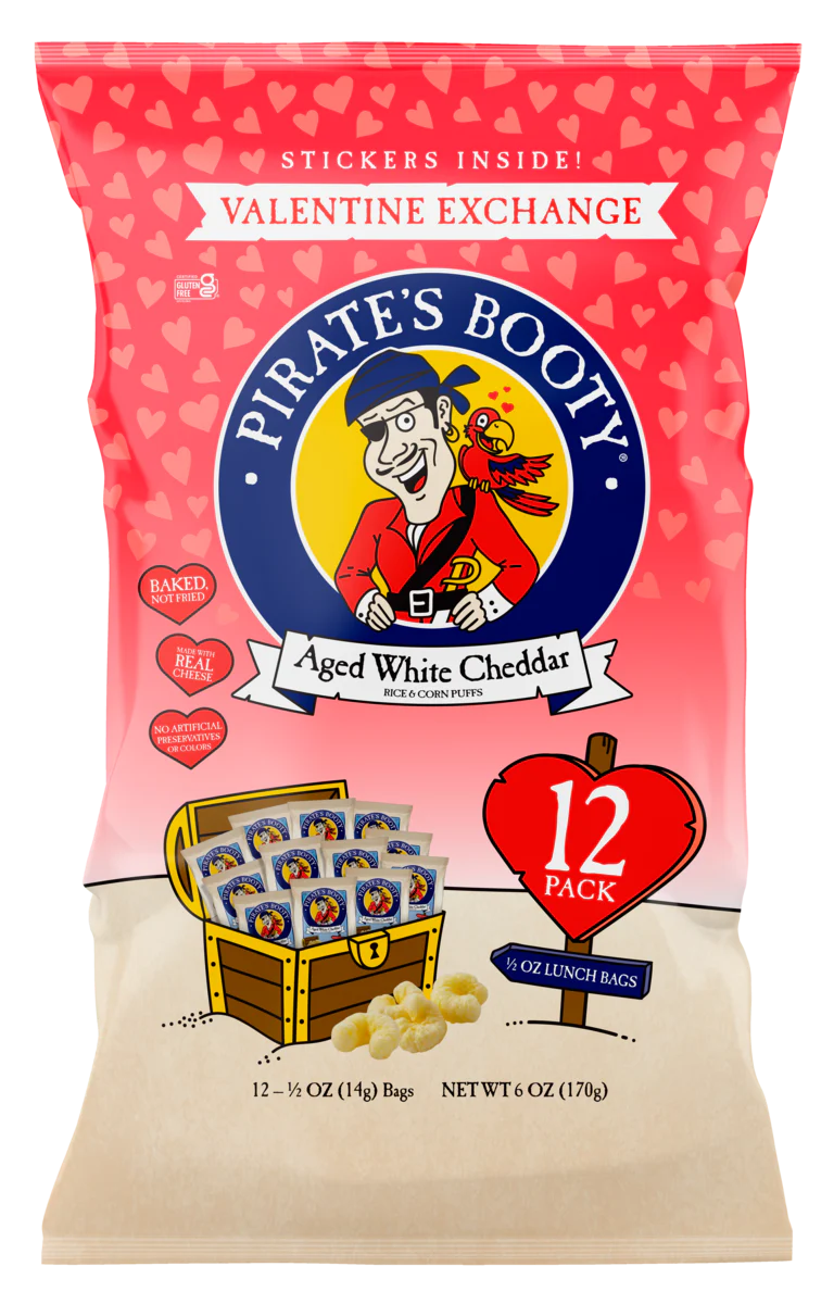 Valentines Aged White Cheddar Puffs