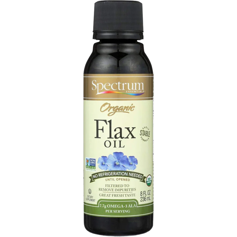 Shelf Stable Organic Flax Oil