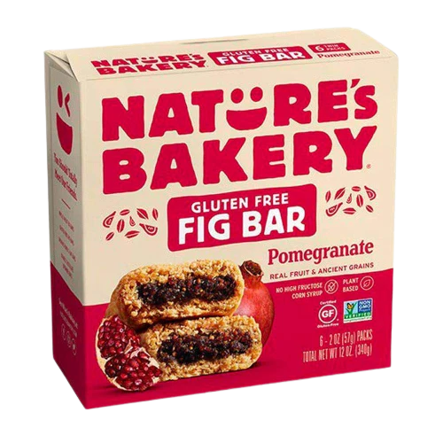 Gluten Free Pomegranate Fig Bars (6 Ct)