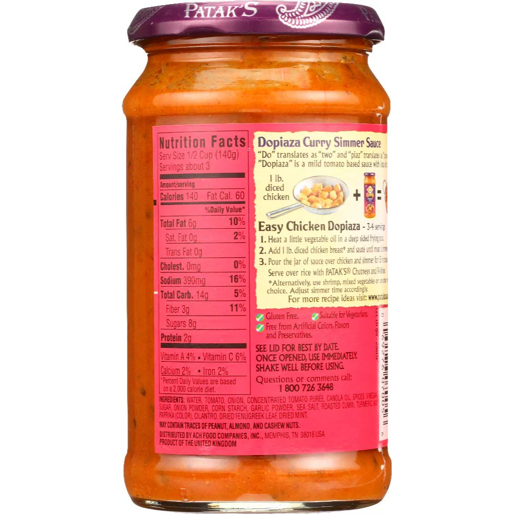 Dopiaza Cooking Sauce - Image 4