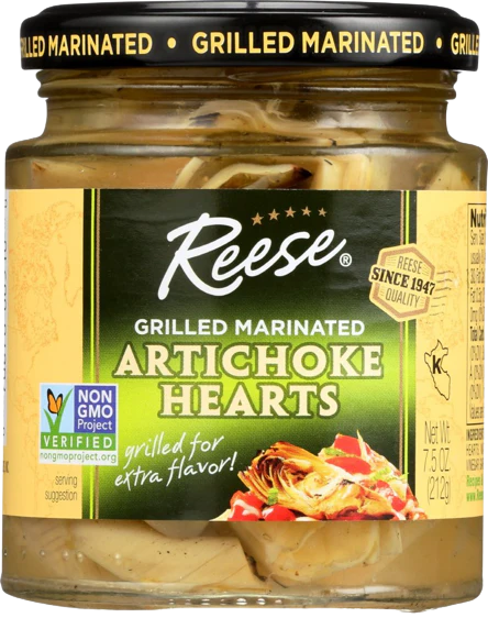 Grilled Marinated Artichoke Hearts