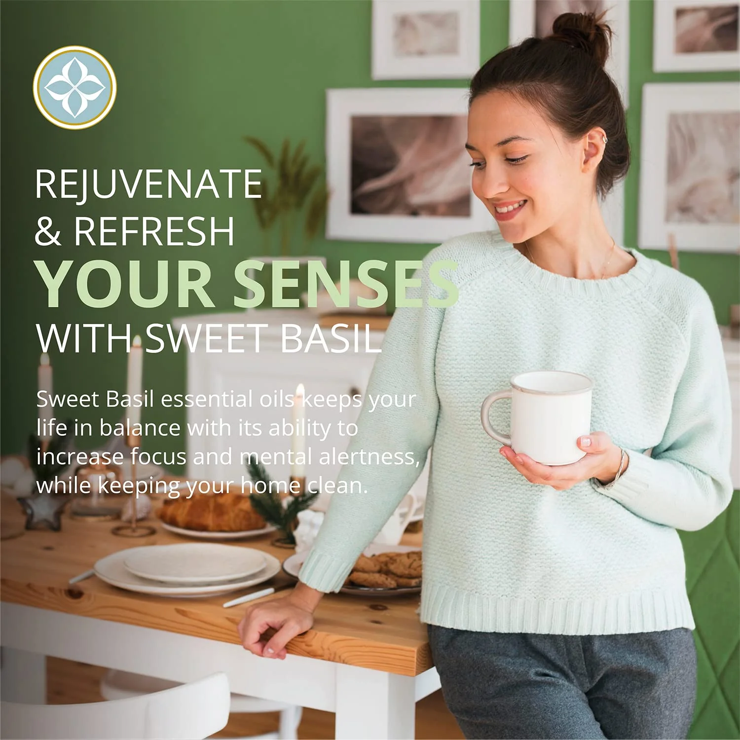 Sweet Basil Scented Hand Soap - Image 4