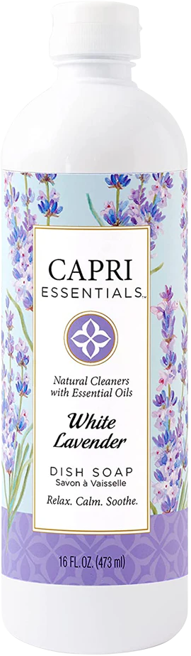 White Lavender Scented Dish Soap