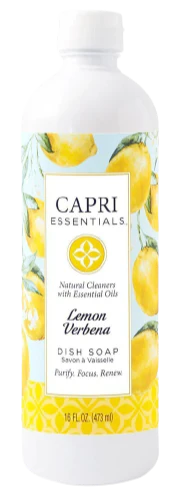 Lemon Verbena Scented Dish Soap