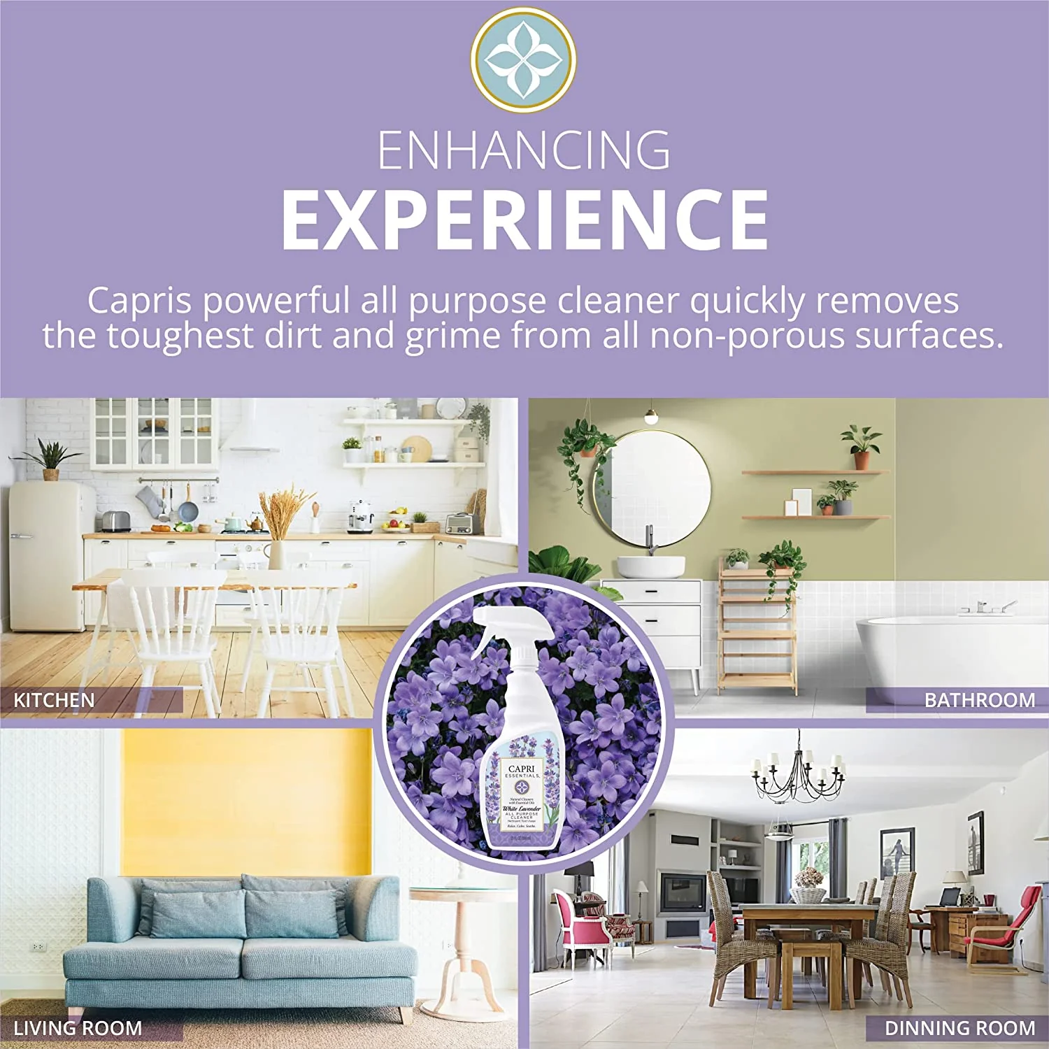 White Lavender Scented Cleaner - Image 3