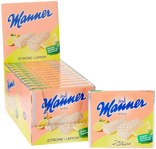 Lemon Wafer Cookies (12 Pack)