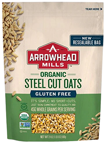 Organic Gluten Free Steelcut Oats