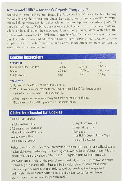 Organic Gluten Free Steelcut Oats - Image 3