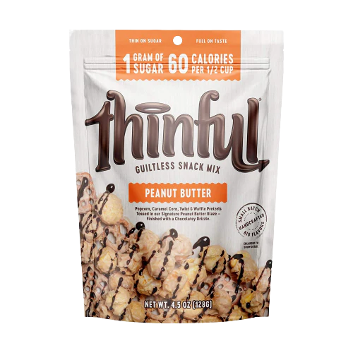 Peanut Butter Popcorn Snack Mix