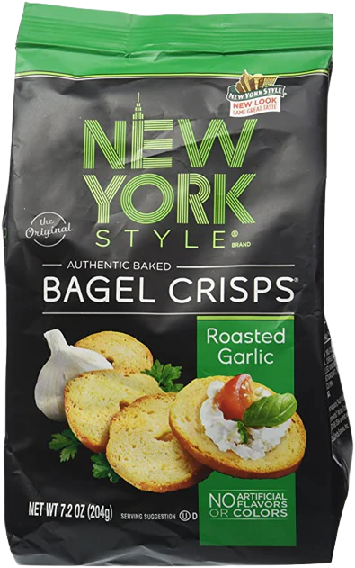 Garlic Bagel Crisp