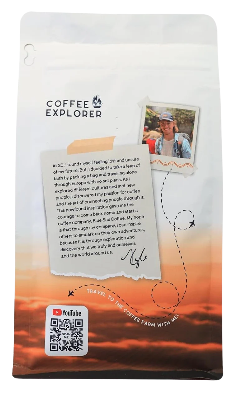 100% Arabica Ground Coffee - Backpacker's Blend (Medium-Dark Roast) - Image 2