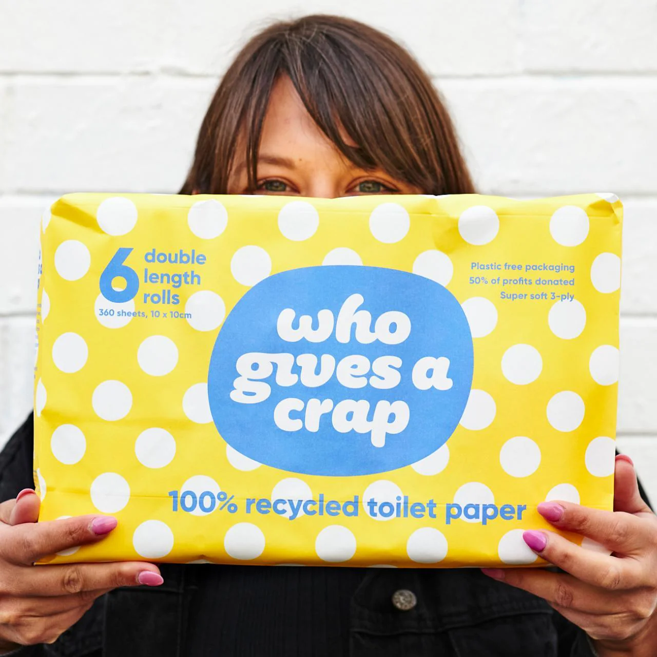 100% Recycled Toilet Paper (6 Pack) - Image 5