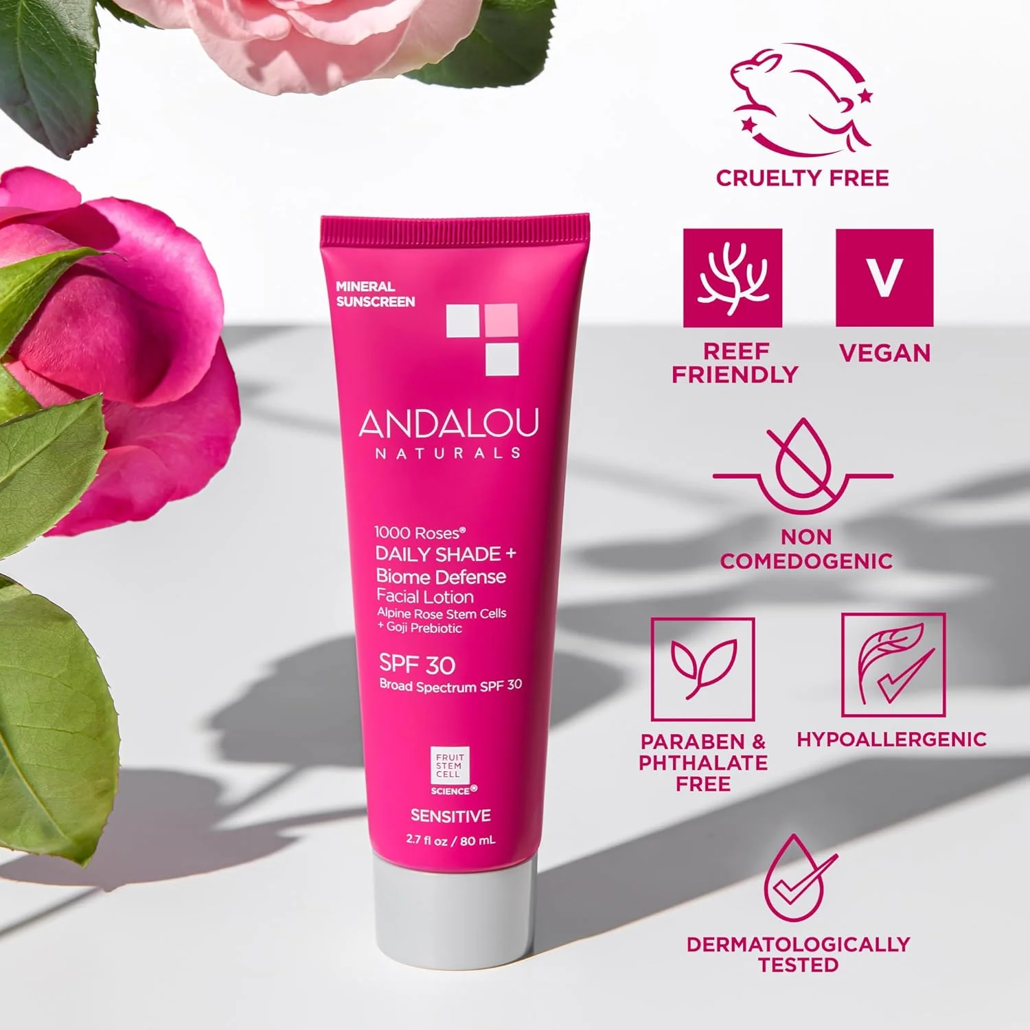 1000 Roses Daily Shade + Biome Defense Mineral SPF 30 - Image 3