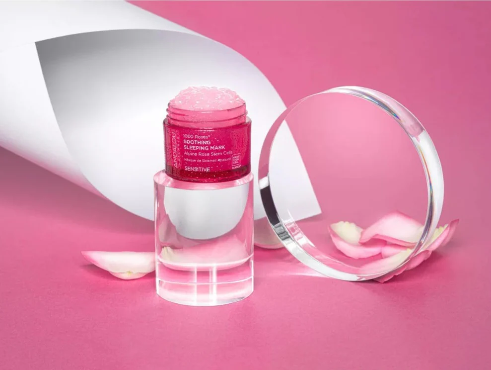 1000 Roses Soothing Sleeping Face Mask - Image 3
