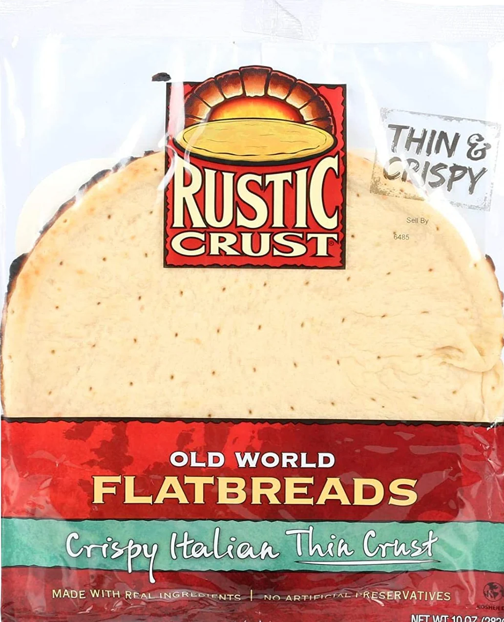 12 Inches Crispy Italian Thin Crust Flatbreads