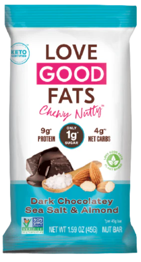 Casepack of 12 Dark Chocolate Sea Salt Almond Protein Bars - Image 2