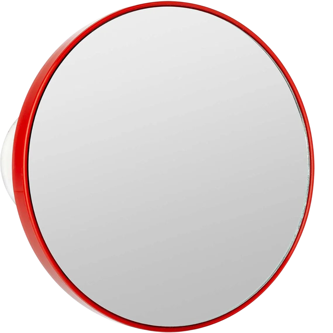 15X Vanity Mirror With Suction Lock - Red