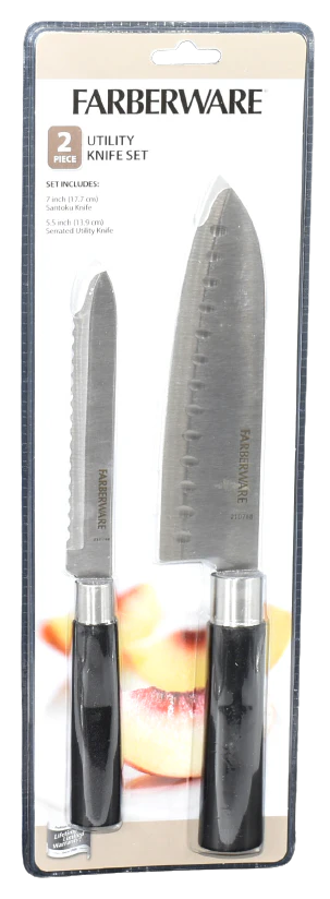 2 pc Utility Knife Set