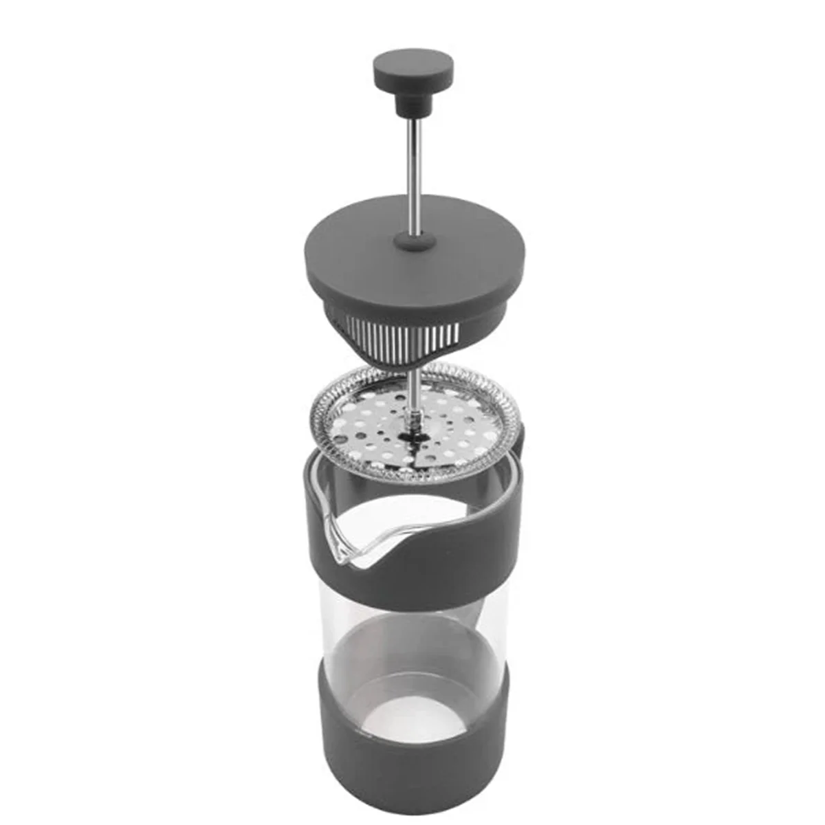 20oz 5 Cup French Press - Grey - Image 2