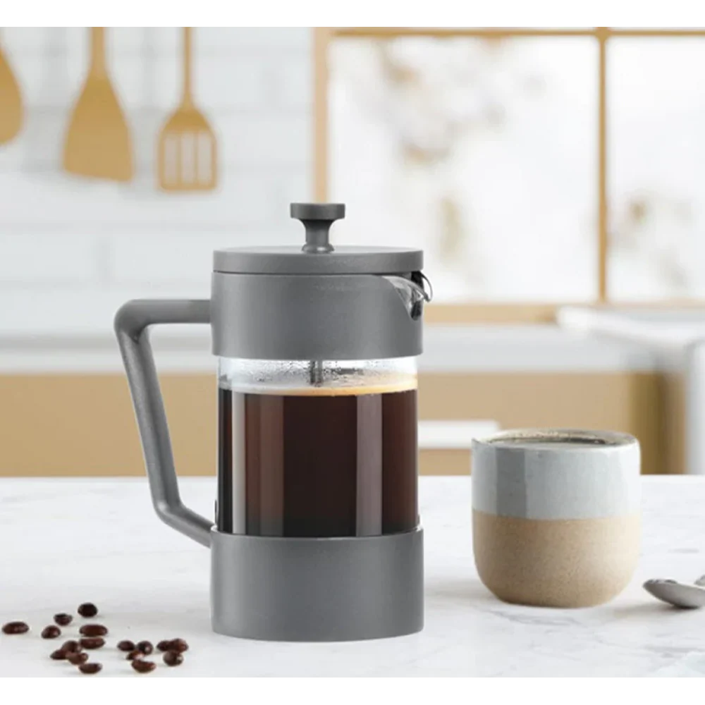 20oz 5 Cup French Press - Grey - Image 4