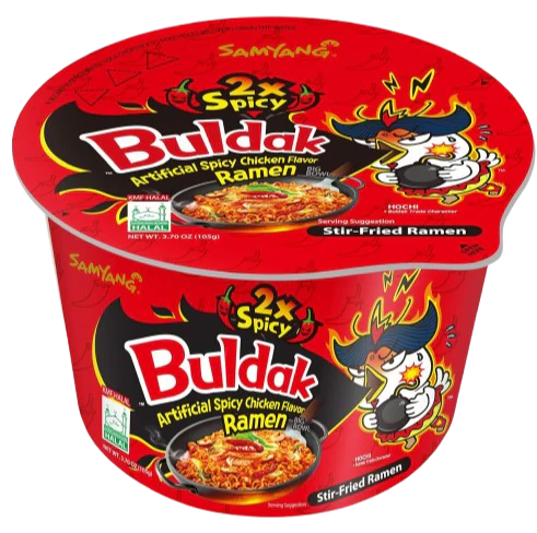 2X Spicy Chicken Flavor Bowl (6 Pack) - Image 2