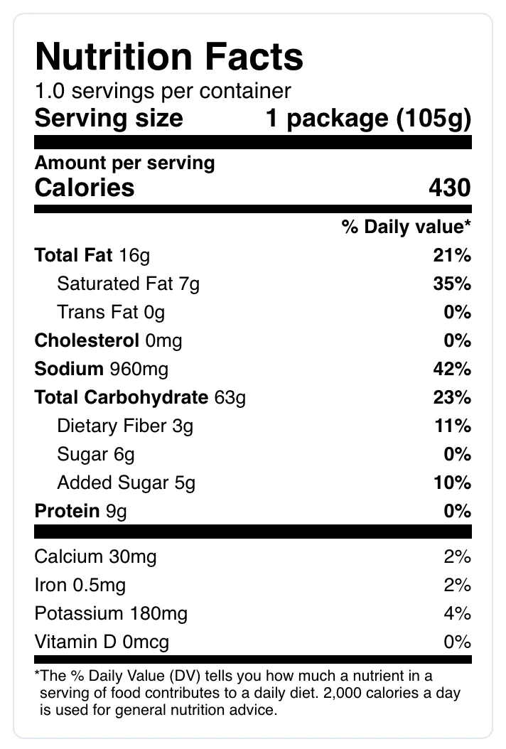 2X Spicy Chicken Flavor Bowl (6 Pack) - Image 5