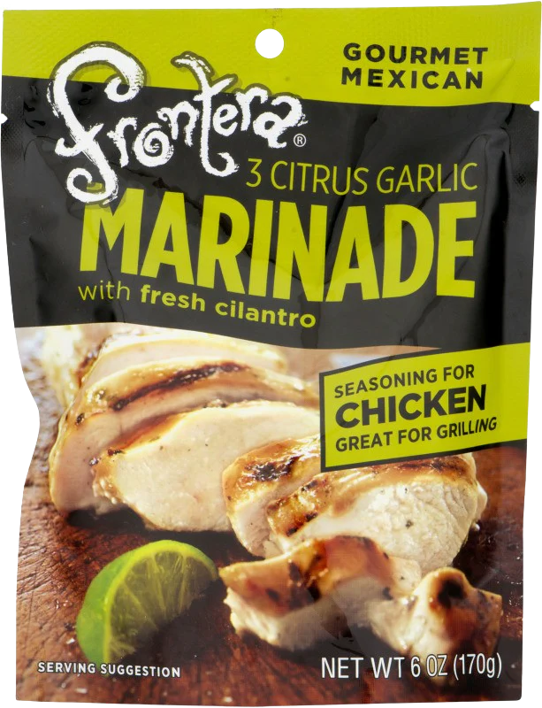 Three Citrus Garlic Marinade