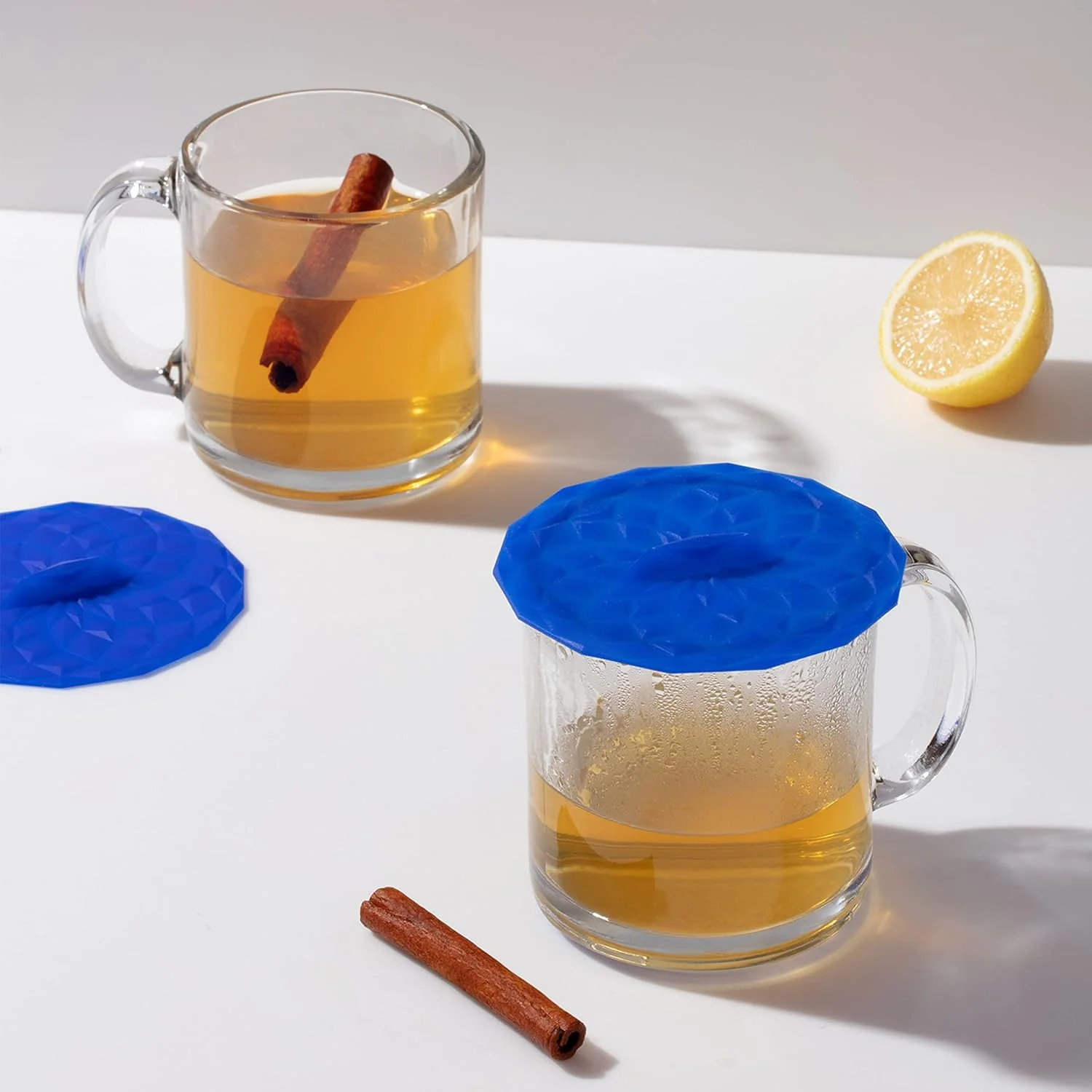 5-Piece Silicone Suction Lids Set - Slate - Image 4