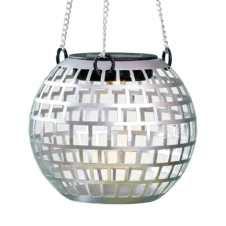 6" Disco Ball Solar Lantern