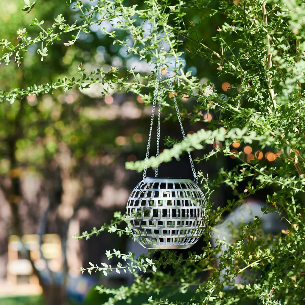 6" Disco Ball Solar Lantern - Image 6