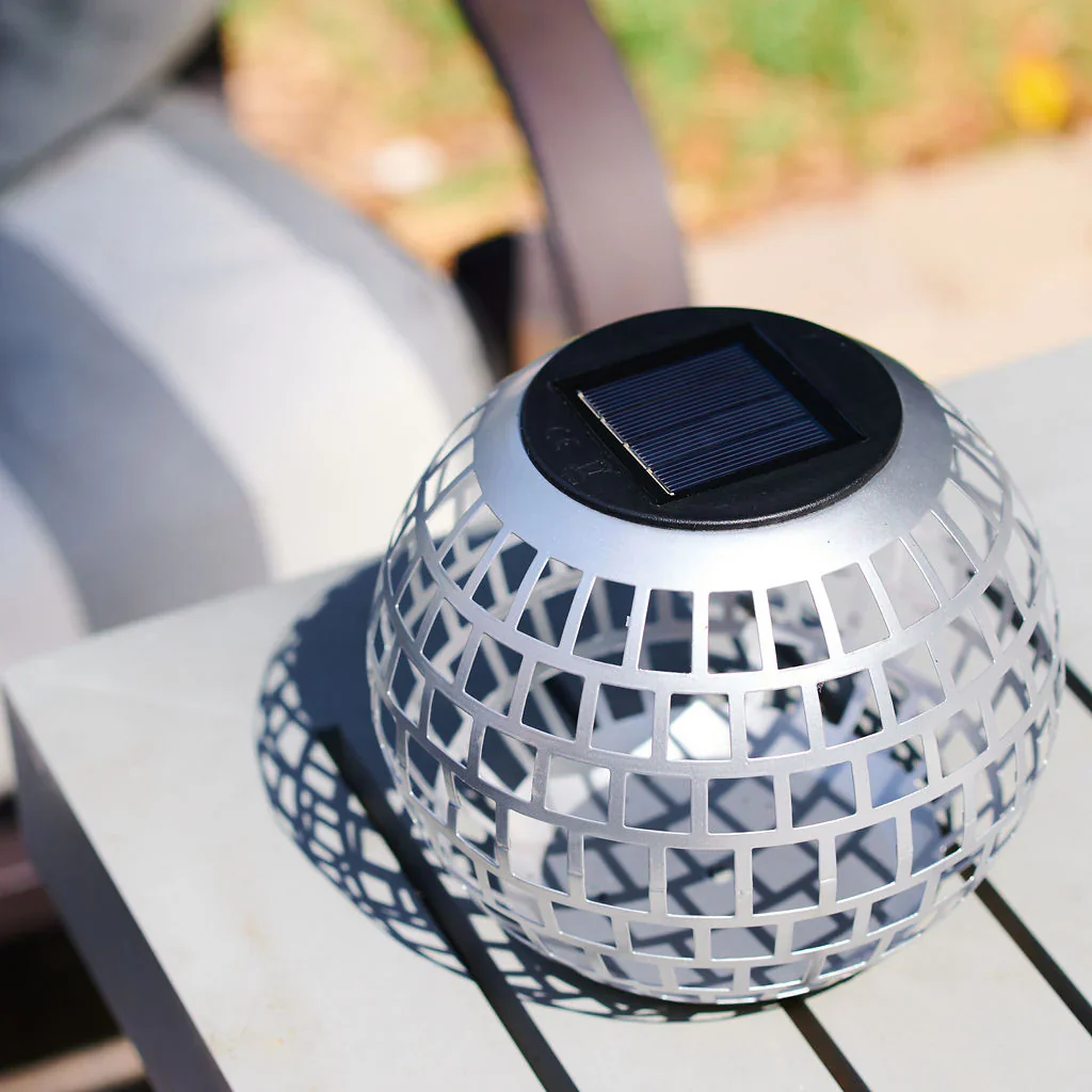 6" Disco Ball Solar Lantern - Image 8