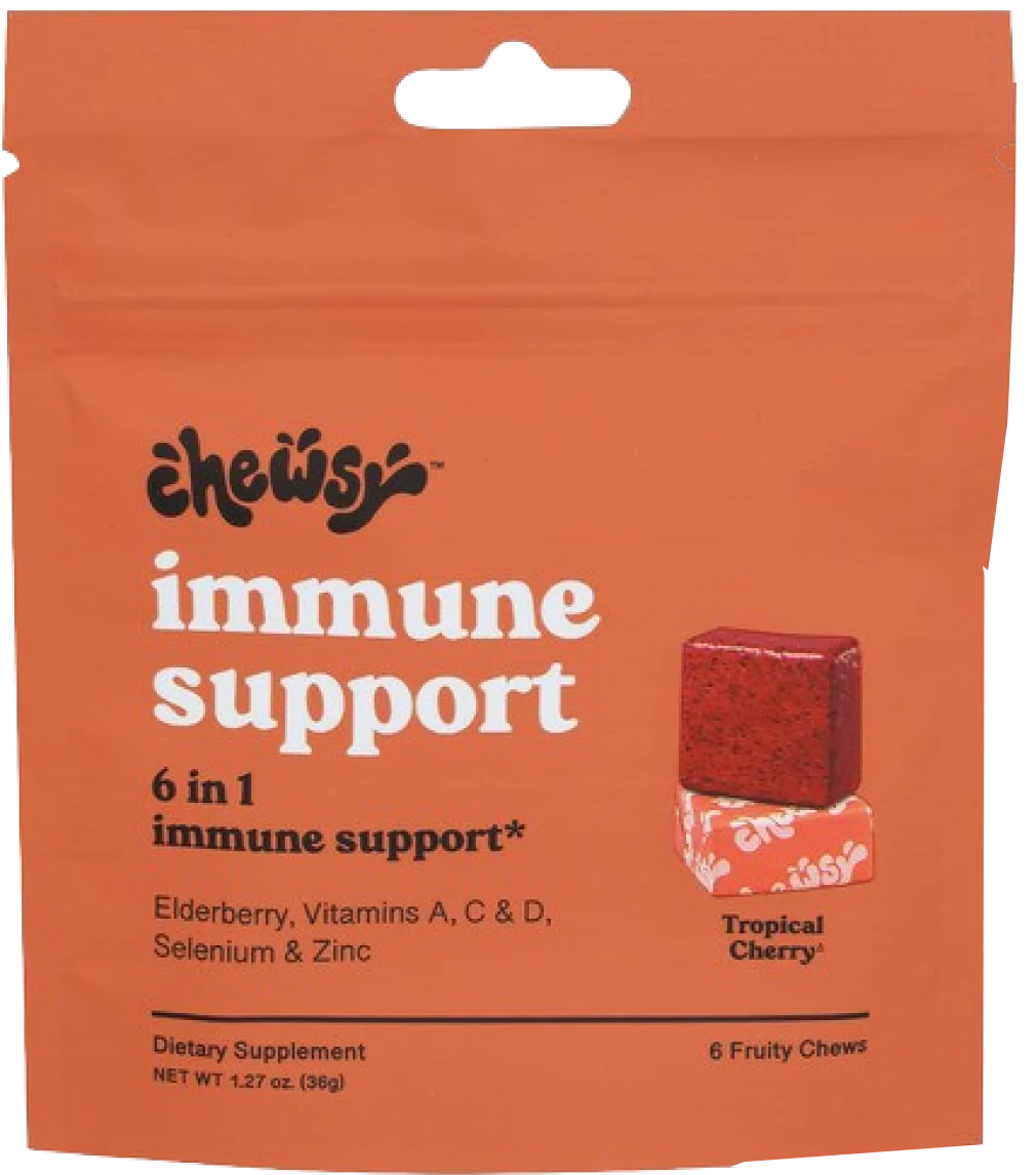 Cherry 6-in-1 Immune Support Fruity Chews (6 Pack) - Image 2