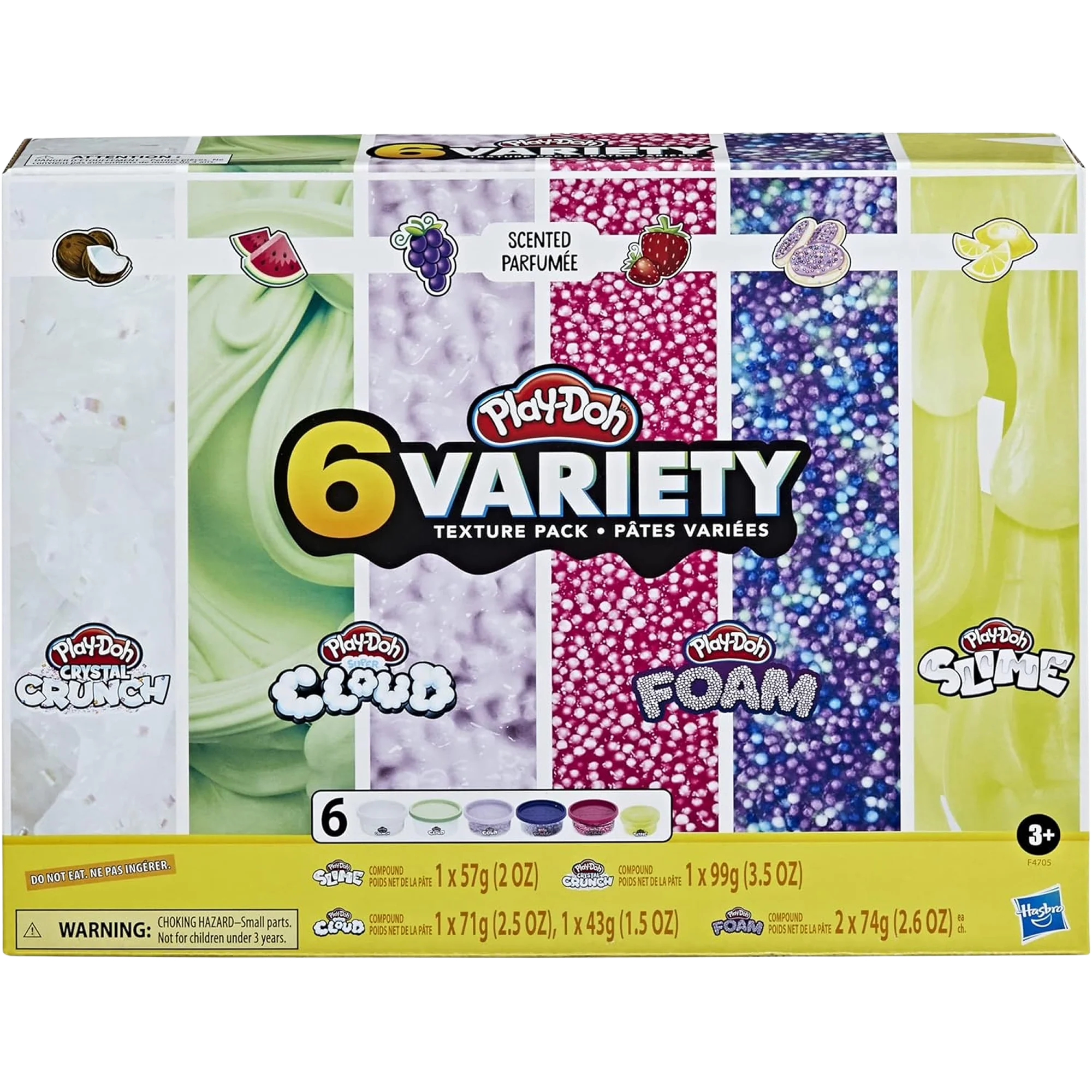 6 Variety Texture Pack Scented