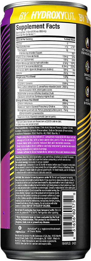 Cut Energy - Berry Lemonade - Image 2