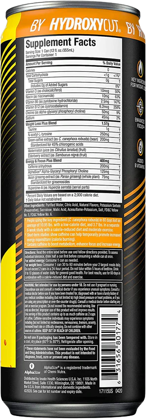 Cut Energy - Orange Mango Pineapple - Image 2