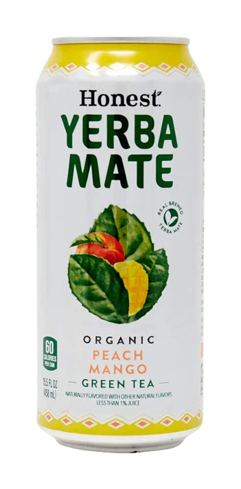 Organic Yerba Mate Peach Mango Green Tea