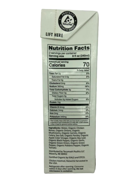 Organic Mushroom Chicken Bone Broth - Image 2