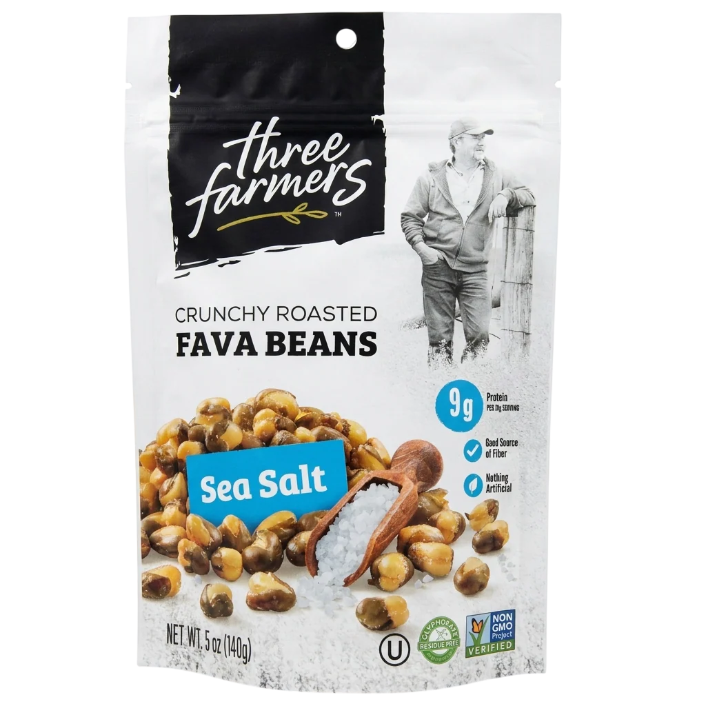 Sea Salt Roasted Fava Beans