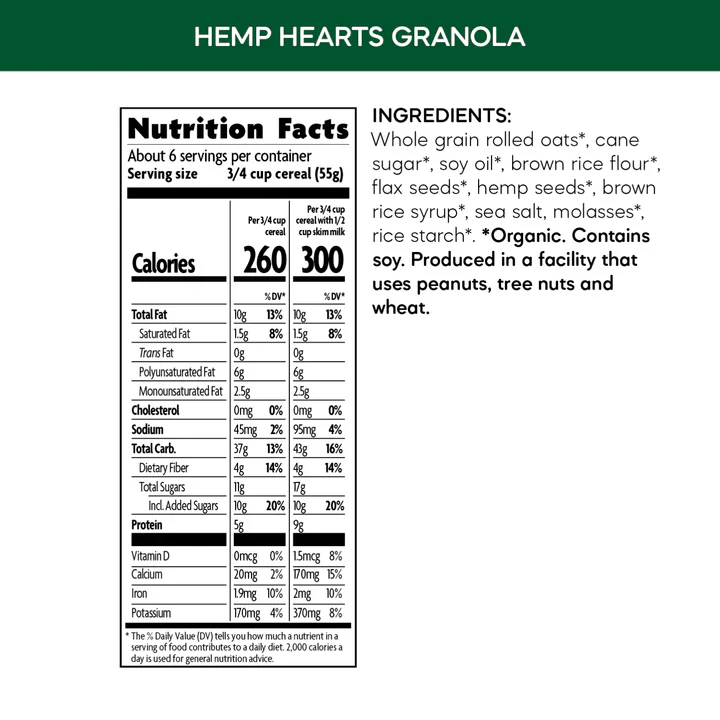 Organic Hemp Granola - Image 2